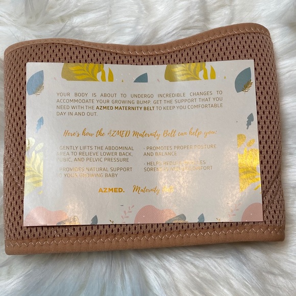 NIB Azmed Maternity Belt Pregnancy Back Support - Picture 10 of 16